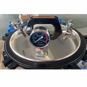 Stérilisateur à vapeur sous pression portable Drawell <span class=keywords><strong>Lab</strong></span>, chauffage électrique au charbon, autoclave économique portable 18L 24L pour laboratoire - Product Image 5