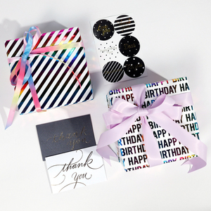 Christmas Wrapping <b>Paper</b> 43*300 cm for <b>Packing</b> Small Business - Product Image 5