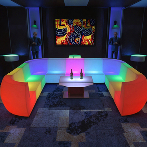 Màu sắc thông minh thay đổi đồ nội thất thanh RGB Bar sofa IP65 không thấm nước dẫn truy cập với điều khiển từ xa cho hộp đêm CE chứng nhận OEM - Product Image 5