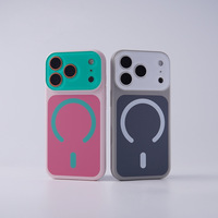 Dierenprint Magnetische Compatibiliteit Volledige Bescherming Window-Cut Case PC Materiaal Matte Afwerking