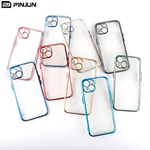 Fashion Accessories Custom electroplate Mobile Cover Manufacturer Soft Cell Phone Cases for iPhone 13 Pro 12 mini 11 XS Max X XR