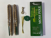 120cm pliable mousse pôle plante Monstera plantes grimpantes intérieur coco pôle bâtons Support piquets plantes en pot Pothos Philodendron