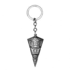 Llavero de Aleación de Zinc con Forma de Nave Espacial Inspirado en Películas, con Grabado y Diseño Vintage, para Hombre - Product Image 1