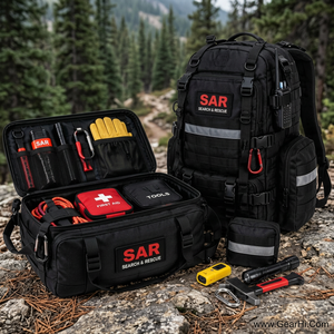Sacs de transport d'outils de sauvetage en nylon Cordura 1000D technique renforcé résistant à l'eau pour les premiers intervenants en milieu sauvage - Product Image 3