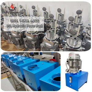 Áp lực cao 380V 25L dọc Nâng Nền tảng Đôi Quyền lực ngoài đơn vị năng lượng thủy lực với máy đo áp suất - Product Image 5