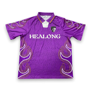 Kaos Polo Sepak Bola Klasik Bernapas dengan Cetak Digital Kustom, Seragam Jersey Sepak Bola Retro Musim Panas, Layanan OEM, Nama Logo Tim - Product Image 2