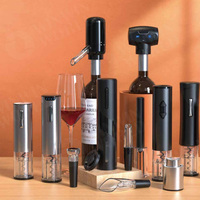 Verseur à vin et bouchon à vin sous vide, aérateur à vin, bec verseur sans goutte, verseurs de bouteilles d'alcool pour accessoires de bar pour les amateurs de vin