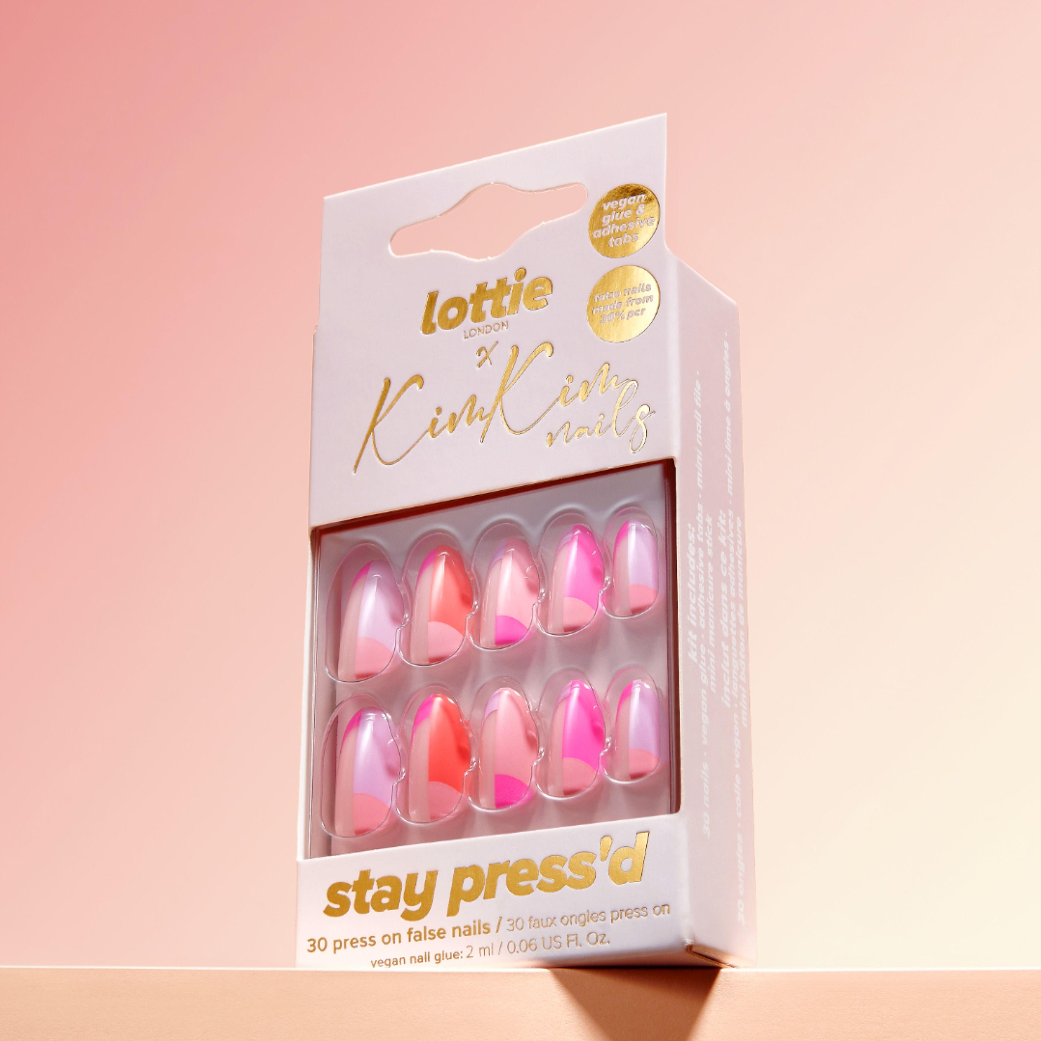 nail boxes plastic for press on