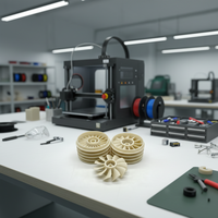 Service d'impression 3D en métal SLM, acier inoxydable 316L, titane, aluminium, pièces personnalisées