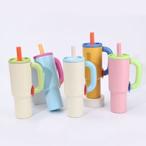 Vaso Térmico de Acero Inoxidable de 40 oz con Logotipo Personalizado, Aislado al Vacío, para Camping y Viajes, a Prueba de Fugas, Libre de BPA, Aislamiento Térmico de 6-12 Horas - Product Image 6