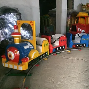 Amusement park wholesale playground equipment toy train set electric