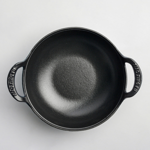 Pentola per Zuppa in <span class=keywords><strong>Ghisa</strong></span> Smaltata Pretrattata con Doppio Manico, Wok Molto Venduto - Product Image 4