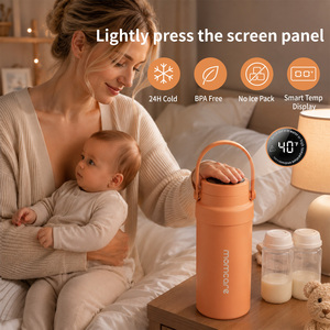 กระติกเก็บ<span class=keywords><strong>น้ำนม</strong></span>แม่แบบพกพา Momcare น้ำหนักเบา ป้องกันการรั่วซึม พร้อมฉนวนสุญญากาศ สำหรับเดินทาง ท่องเที่ยว และในรถยนต์ - Product Image 1
