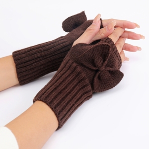 Guantes cortos con lazo, novedades para otoño e invierno - Product Image 6