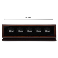 Caja de Madera Artesanal Conmemorativa para Monedas, Caja de Regalo para Monedas de Oro, Venta al Por Mayor