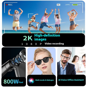 Lunettes de soleil intelligentes CY01 avec caméra, traducteur vocal IA et fonction d'enregistrement vidéo, connectivité Wi-Fi - Product Image 5