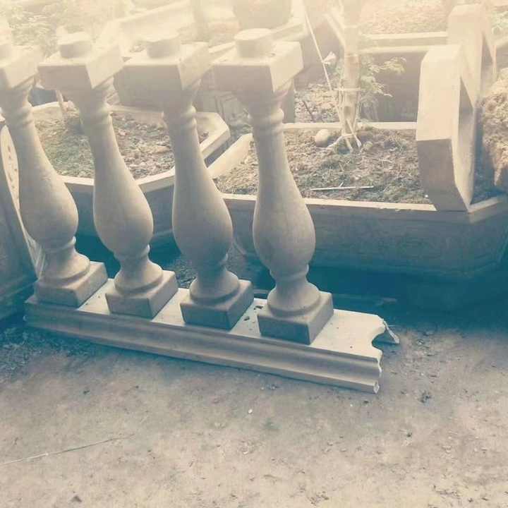 Pvc Hand Railing Mold 60cm Height Pre-Cast ABS & PP Plastic Injection Mould Handrails ...