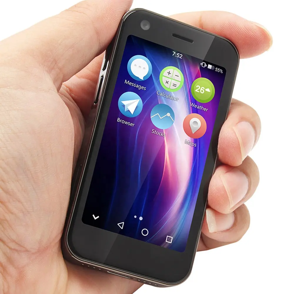 Soyes XS12 Mini 4G 3" Smartphone 3GB 32GB Dual Sim Super Thin WIFI Student Pocket Mobile Phones