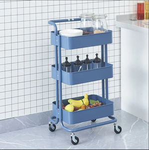 Chariot de stockage de légumes de service organisateur de stockage chariot chariot - Product Image 6