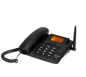 هاتف لا سلكي ESN-23M GSM 2G بتقنية FM يُشحن بشريحتين ثابت هاتف لا سلكي مزود بخاصية الاتصال الشخصي مزود بخاصية اتصال لاسلكي ثابت