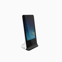 Afficheur publicitaire numérique de table pour restaurant, menu numérique, batterie lithium intégrée de 13000 mAh, chargeur de téléphone portable avec 3 ports USB
