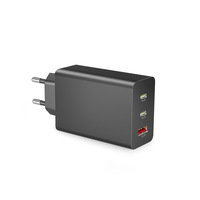 Station de charge rapide HNT 65W GaN 3 ports 2C1A, adaptateur secteur personnalisé avec logo OEM pour Samsung Galaxy S25 S24 Ultra