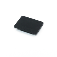 Couvercle en caoutchouc noir électrique universel monobloc PVC-02 pour prise de courant C14 cache-poussière pour fiches et prises