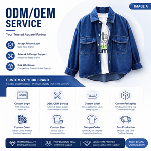 Chemise-veste en jean délavé pour garçons 2026, en coton riche, à manches longues, <span class=keywords><strong>surchemise</strong></span> décontractée à double poche, vêtement d'extérieur pour enfants printemps-automne - Product Image 3