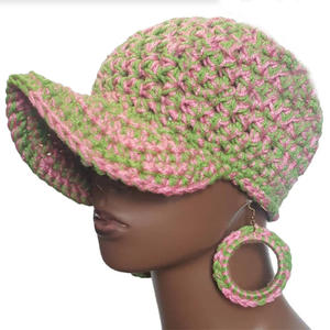 Zeta phi Beta sorority หมวกทรงถังแบบหนาและกว้าง<span class=keywords><strong>สี</strong></span>ฟ้าหมวกฟลอปปี้กันแดดสำหรับกีฬาฤดูหนาวและตกปลา - Product Image 6