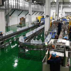 Şişe tampon konveyör masa, gıda fabrikası konveyör hattı, endüstriyel Slat zincirli konveyör makinesi - Product Image 3