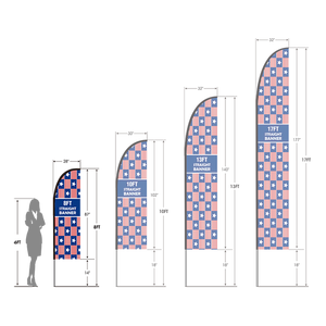 Promotion d'usine personnalisé plume plage drapeau haute qualité publicité extérieure décoration bannière drapeaux pour pneus <span class=keywords><strong>vente</strong></span> - Product Image 1