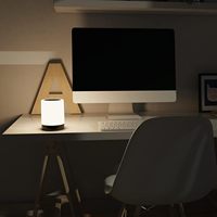 Lampe de chevet LED portable avec haut-parleur sans fil et lumière nocturne tactile RGB pour la maison, les fêtes et les cadeaux