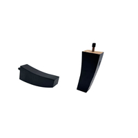 Pieds de canapé en bois massif personnalisés OEM, accessoires de meubles robustes, pieds de table basse, pieds de meubles de rangement, pieds de lit