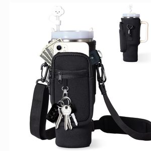 Pour 40oz couvercle de tasse isolé vente chaude Portable mode bandoulière <span class=keywords><strong>porte</strong></span>-<span class=keywords><strong>bouteille</strong></span> d'eau barre - Product Image 6
