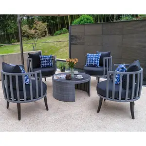 Toptan fiyat yeni tasarım Bistro setleri açık mobilya açık bahçe sandalyeleri