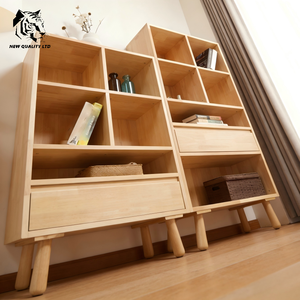 Meuble bibliothèque en bois, prix de gros Chine, personnalisable, stock important, prêt à être expédié, nouvelle mode, mobilier de bureau. - Product Image 4