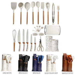 High Quality <b>Tool</b> Sets 25pcs Kitchenware <b>Gadgets</b> Silicone Cooking Utensils Set for <b>Kitchens</b> - Product Image 6