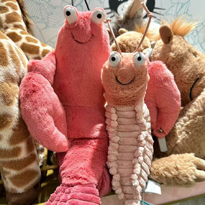 Gelatina di Larry giocattolo di peluche di aragosta giocattolo di aragosta di Boston giocattolo giocattolo giocattolo per bambini regalo di festa Ultra-morbido materiale di peluche PP cotone Super - Product Image 2