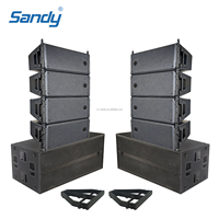 Système audio professionnel de sonorisation à deux voies avec enceintes actives en ligne HDL 20 Dual 10 pouces en plastique, très demandé