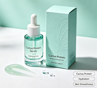 Sérum Protéiné au Cactus avec Vitamines C & E et Acide Hyaluronique - Nourrissant et Hydratant pour Tous Types de Peau