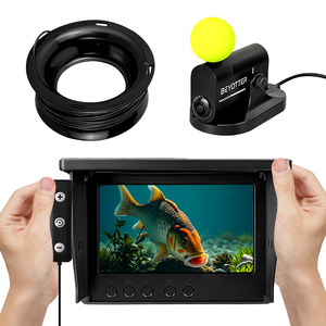 Caméra HD sous-marine à positionnement automatique de balle flottante, détecteur de poisson à flotteur rétractable pour la pêche - Product Image 2