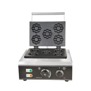 5 Holes Hot Sales Commercial Electric Flower Donut Waffle Baking Machine Industrial Waffle Machine