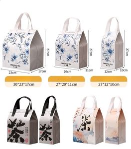 Bolsa Térmica para Llevar Comida para Restaurantes y Cafeterías, Material No Tejido con Impresión de Marca Personalizada - Product Image 5