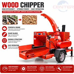 Cippatrice per Rami ad Alta Produzione 6 Ton/Ora, Macchinario <span class=keywords><strong>Forestale</strong></span> per Residui Forestali, Produttore Cinese con Servizio Personalizzato OEM ODM Globale - Product Image 1