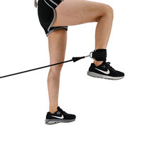 GEDENG Sangles de cheville pour machine à câble Fessiers, menottes rembourrées pour exercices de gymnastique du bas du corps Accessoires de fitness