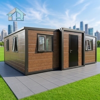 Maison portable à bas prix 	 Maisons en bambou préfabriquées 	 Maison miniature portable 20 pieds/40 pieds Maison préfabriquée modulaire en conteneur