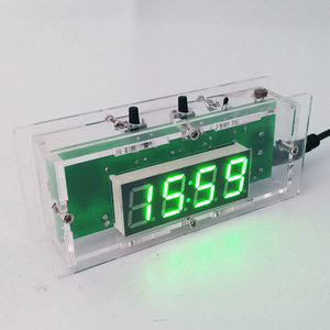 OKYN-G2002 DIY Electronic <b>Clock</b> Kit Light Control Temperature Date Alarm <b>Digital</b> <b>Clock</b> Assembly Kit - Product Image 3