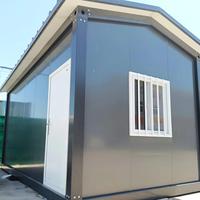 Maison Conteneur Modulaire Préfabriquée en Acier de 40 pieds, Moderne, Extensible, Prête à Vivre, Villa Pliable
