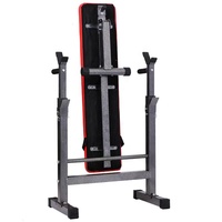 Banc de musculation réglable et pliable pour la musculation à domicile, support de barre de musculation