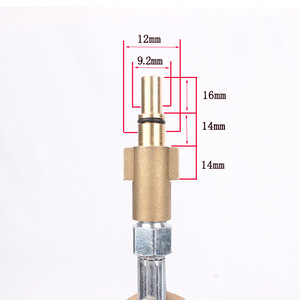 High Pressure Cleaner Spray Nozzle 12mm 9.2mm 16mm 14mm For <b>Car</b> Wash And Drain Cleaning - Product Image 1